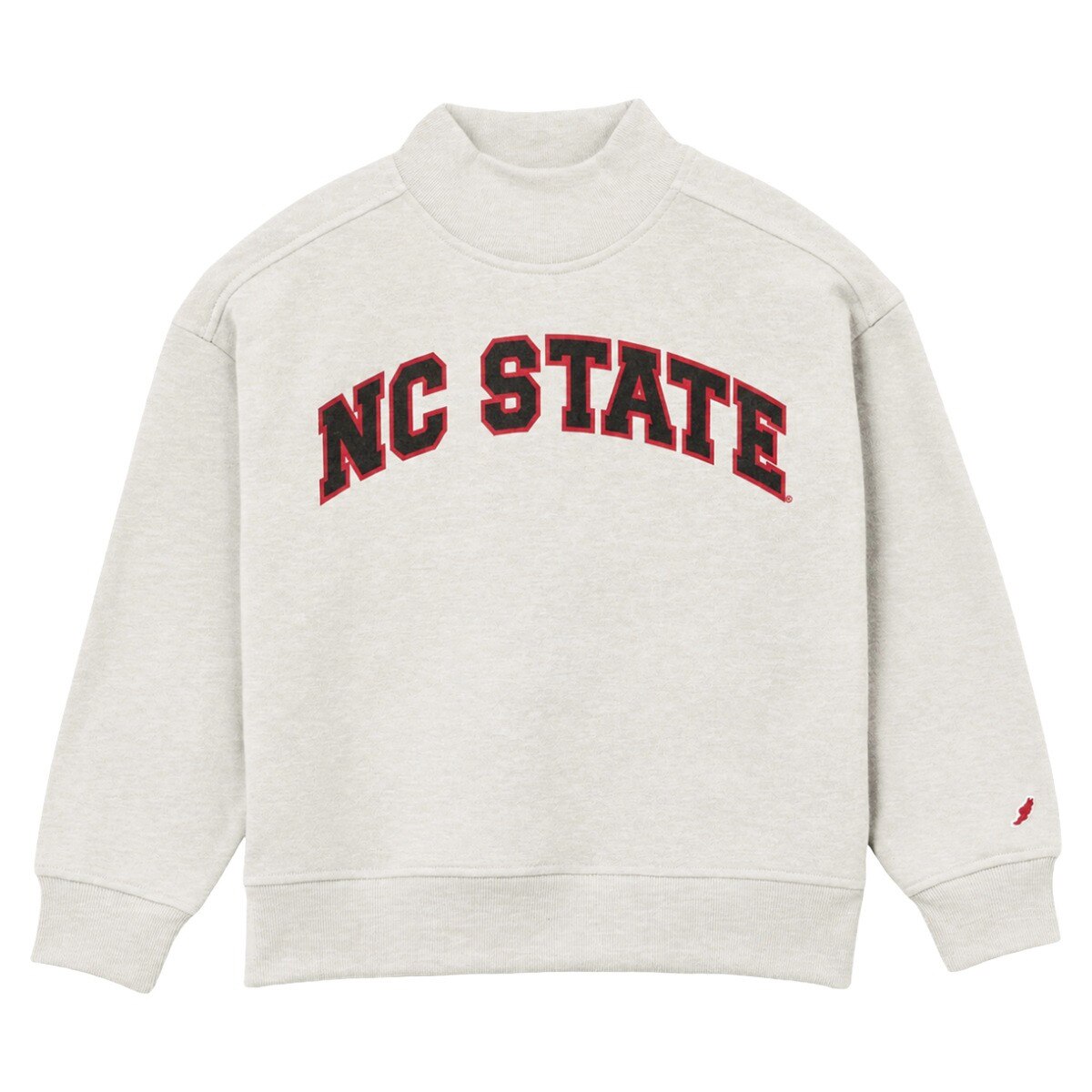 Oatmeal Youth Diana Mock Neck - NC